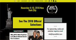 Desktop Screenshot of nycwebfest.com